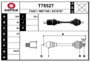 Antriebswelle Vorderachse links EAI T78527