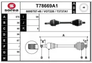 Antriebswelle Vorderachse links EAI T78669A1