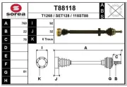 Antriebswelle EAI T88118