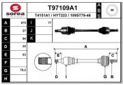 Antriebswelle Vorderachse links EAI T97109A1