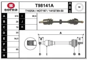 Antriebswelle Vorderachse rechts EAI T98141A