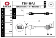 Antriebswelle Vorderachse links EAI T98489A1