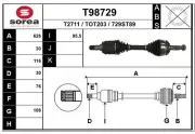 Antriebswelle EAI T98729