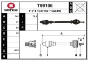 Antriebswelle EAI T99106