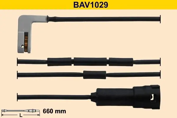 Warnkontakt, Bremsbelagverschleiß BARUM BAV1029