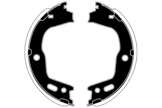 Bremsbackensatz, Feststellbremse Hinterachse RAICAM RA20310 Bild Bremsbackensatz, Feststellbremse Hinterachse RAICAM RA20310