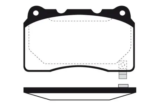 Bremsbelagsatz, Scheibenbremse Vorderachse RAICAM RA.0604.8 Bild Bremsbelagsatz, Scheibenbremse Vorderachse RAICAM RA.0604.8