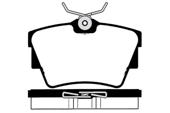 Bremsbelagsatz, Scheibenbremse Hinterachse RAICAM RA.0690.2 Bild Bremsbelagsatz, Scheibenbremse Hinterachse RAICAM RA.0690.2