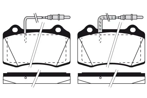 Bremsbelagsatz, Scheibenbremse Vorderachse RAICAM RA.0752.1