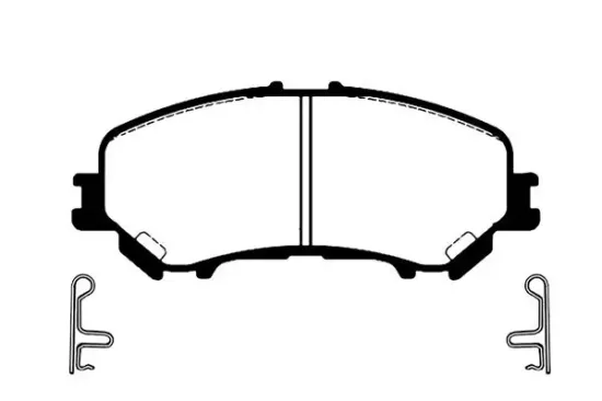 Bremsbelagsatz, Scheibenbremse Vorderachse RAICAM RA.0950.1 Bild Bremsbelagsatz, Scheibenbremse Vorderachse RAICAM RA.0950.1