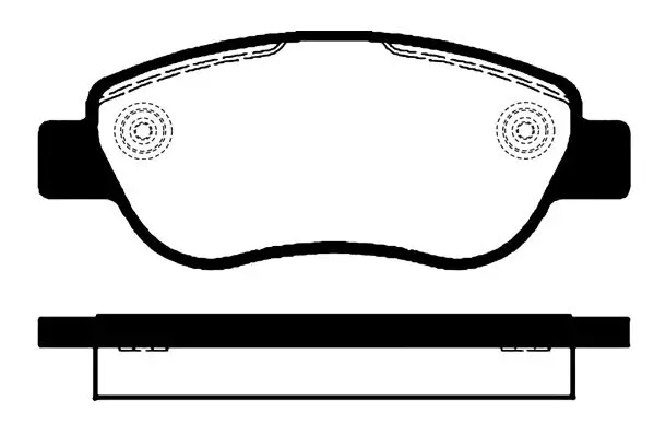 Bremsbelagsatz, Scheibenbremse Vorderachse RAICAM RA.0967.0