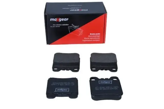 Bremsbelagsatz, Scheibenbremse Hinterachse MAXGEAR 19-0401 Bild Bremsbelagsatz, Scheibenbremse Hinterachse MAXGEAR 19-0401