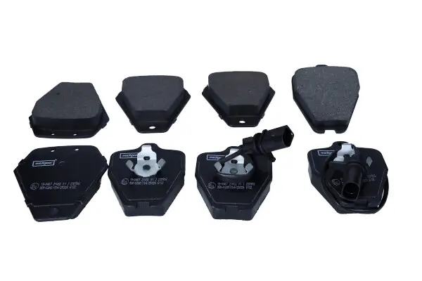 Bremsbelagsatz, Scheibenbremse Hinterachse MAXGEAR 19-0407