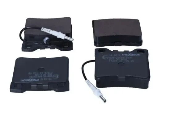 Bremsbelagsatz, Scheibenbremse Hinterachse MAXGEAR 19-0412 Bild Bremsbelagsatz, Scheibenbremse Hinterachse MAXGEAR 19-0412