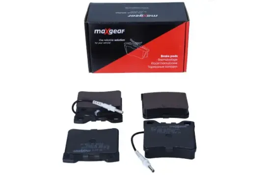 Bremsbelagsatz, Scheibenbremse Hinterachse MAXGEAR 19-0412 Bild Bremsbelagsatz, Scheibenbremse Hinterachse MAXGEAR 19-0412