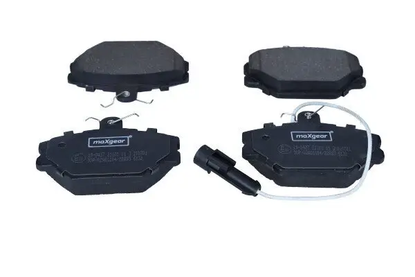 Bremsbelagsatz, Scheibenbremse Vorderachse MAXGEAR 19-0437