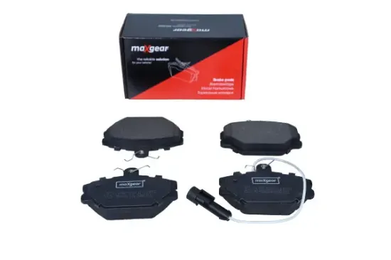 Bremsbelagsatz, Scheibenbremse Vorderachse MAXGEAR 19-0437 Bild Bremsbelagsatz, Scheibenbremse Vorderachse MAXGEAR 19-0437