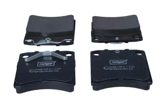 Bremsbelagsatz, Scheibenbremse Vorderachse MAXGEAR 19-0438 Bild Bremsbelagsatz, Scheibenbremse Vorderachse MAXGEAR 19-0438