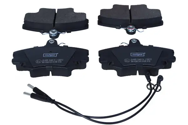 Bremsbelagsatz, Scheibenbremse Vorderachse MAXGEAR 19-0459