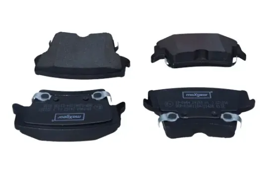 Bremsbelagsatz, Scheibenbremse Hinterachse MAXGEAR 19-0464 Bild Bremsbelagsatz, Scheibenbremse Hinterachse MAXGEAR 19-0464