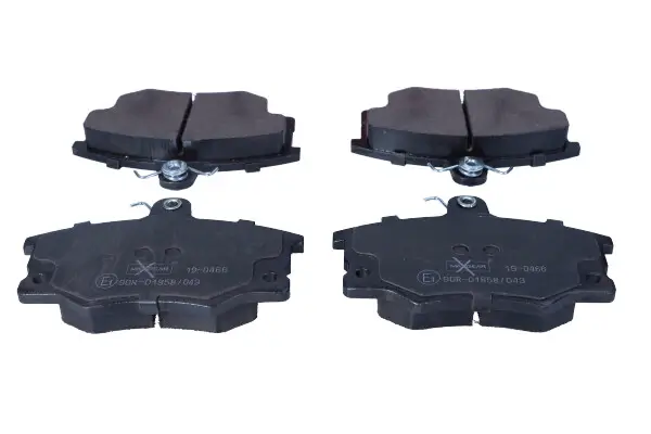 Bremsbelagsatz, Scheibenbremse Vorderachse MAXGEAR 19-0466