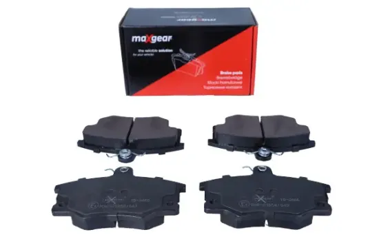 Bremsbelagsatz, Scheibenbremse Vorderachse MAXGEAR 19-0466 Bild Bremsbelagsatz, Scheibenbremse Vorderachse MAXGEAR 19-0466