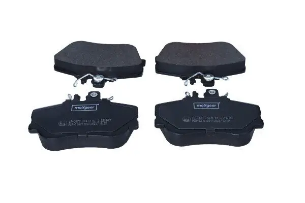 Bremsbelagsatz, Scheibenbremse Vorderachse MAXGEAR 19-0478