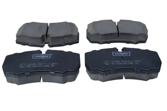 Bremsbelagsatz, Scheibenbremse Hinterachse MAXGEAR 19-0486 Bild Bremsbelagsatz, Scheibenbremse Hinterachse MAXGEAR 19-0486
