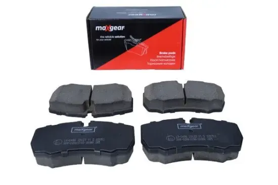 Bremsbelagsatz, Scheibenbremse Hinterachse MAXGEAR 19-0486 Bild Bremsbelagsatz, Scheibenbremse Hinterachse MAXGEAR 19-0486