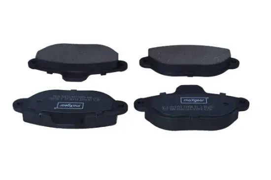 Bremsbelagsatz, Scheibenbremse Vorderachse MAXGEAR 19-0493 Bild Bremsbelagsatz, Scheibenbremse Vorderachse MAXGEAR 19-0493
