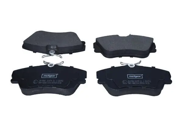 Bremsbelagsatz, Scheibenbremse Vorderachse MAXGEAR 19-0541