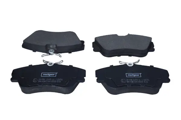 Bremsbelagsatz, Scheibenbremse Vorderachse MAXGEAR 19-0541