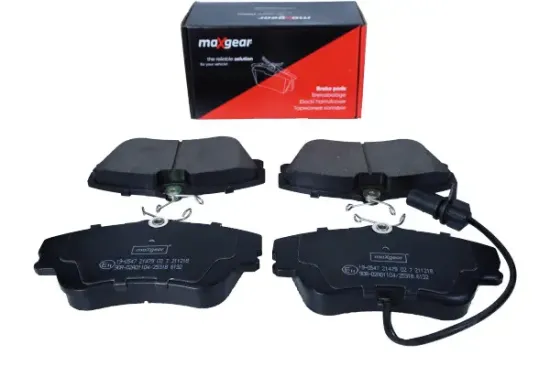 Bremsbelagsatz, Scheibenbremse Vorderachse MAXGEAR 19-0547 Bild Bremsbelagsatz, Scheibenbremse Vorderachse MAXGEAR 19-0547