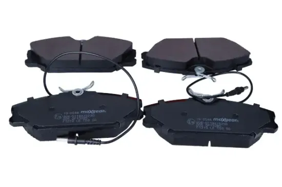 Bremsbelagsatz, Scheibenbremse Vorderachse MAXGEAR 19-0548 Bild Bremsbelagsatz, Scheibenbremse Vorderachse MAXGEAR 19-0548