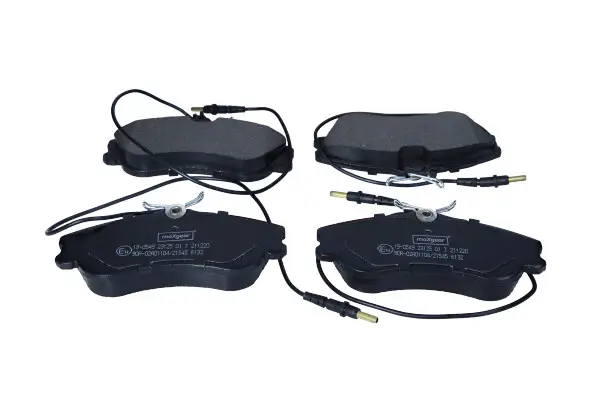 Bremsbelagsatz, Scheibenbremse Vorderachse MAXGEAR 19-0549