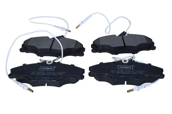 Bremsbelagsatz, Scheibenbremse Vorderachse MAXGEAR 19-0551