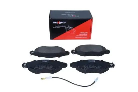 Bremsbelagsatz, Scheibenbremse Vorderachse MAXGEAR 19-0555 Bild Bremsbelagsatz, Scheibenbremse Vorderachse MAXGEAR 19-0555