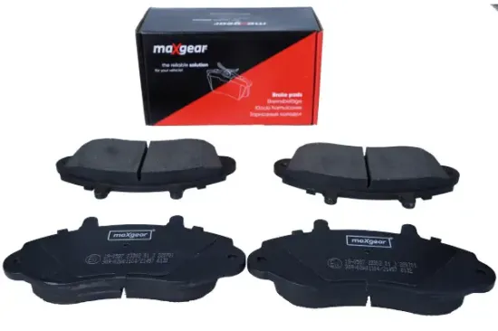 Bremsbelagsatz, Scheibenbremse Vorderachse MAXGEAR 19-0587 Bild Bremsbelagsatz, Scheibenbremse Vorderachse MAXGEAR 19-0587