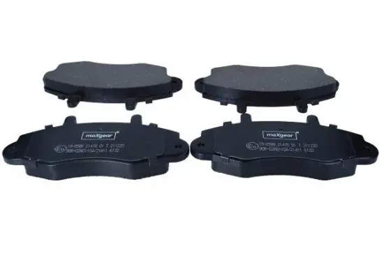 Bremsbelagsatz, Scheibenbremse Vorderachse MAXGEAR 19-0588 Bild Bremsbelagsatz, Scheibenbremse Vorderachse MAXGEAR 19-0588