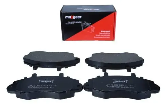 Bremsbelagsatz, Scheibenbremse Vorderachse MAXGEAR 19-0588 Bild Bremsbelagsatz, Scheibenbremse Vorderachse MAXGEAR 19-0588