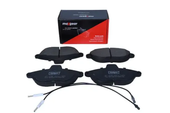 Bremsbelagsatz, Scheibenbremse Vorderachse MAXGEAR 19-0591 Bild Bremsbelagsatz, Scheibenbremse Vorderachse MAXGEAR 19-0591