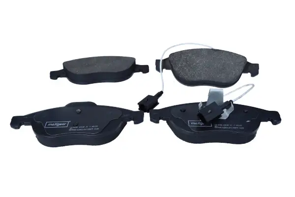 Bremsbelagsatz, Scheibenbremse Vorderachse MAXGEAR 19-0630