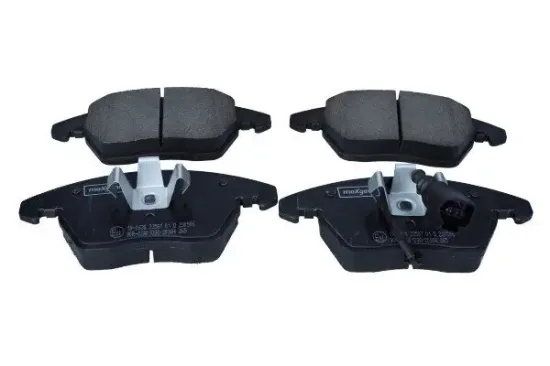 Bremsbelagsatz, Scheibenbremse Vorderachse MAXGEAR 19-0638 Bild Bremsbelagsatz, Scheibenbremse Vorderachse MAXGEAR 19-0638