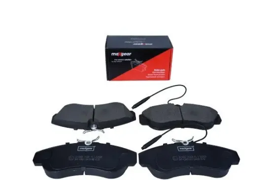 Bremsbelagsatz, Scheibenbremse Vorderachse MAXGEAR 19-0663 Bild Bremsbelagsatz, Scheibenbremse Vorderachse MAXGEAR 19-0663