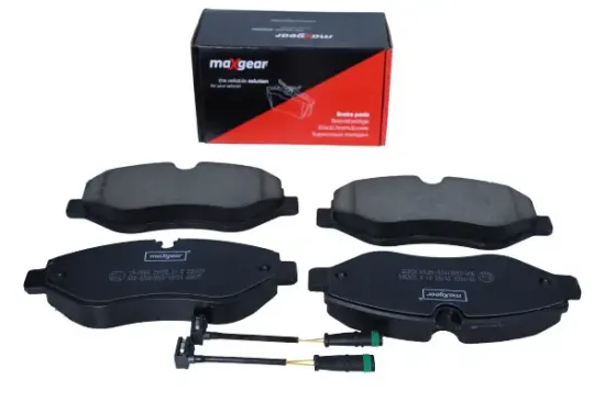 Bremsbelagsatz, Scheibenbremse Vorderachse MAXGEAR 19-0666 Bild Bremsbelagsatz, Scheibenbremse Vorderachse MAXGEAR 19-0666