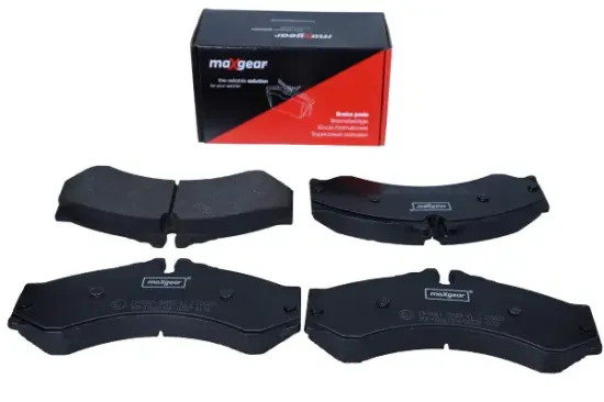 Bremsbelagsatz, Scheibenbremse Vorderachse Hinterachse MAXGEAR 19-0667 Bild Bremsbelagsatz, Scheibenbremse Vorderachse Hinterachse MAXGEAR 19-0667