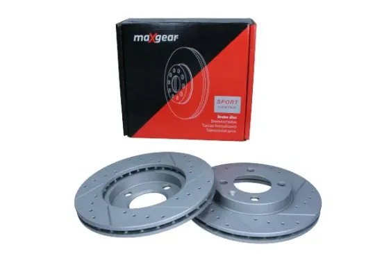 Bremsscheibe Vorderachse MAXGEAR 19-0755SPORT Bild Bremsscheibe Vorderachse MAXGEAR 19-0755SPORT