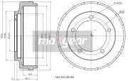 Bremstrommel MAXGEAR 19-2305