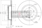 Bremsscheibe MAXGEAR 19-2333