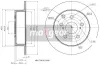 Bremsscheibe Hinterachse MAXGEAR 19-2353 Bild Bremsscheibe Hinterachse MAXGEAR 19-2353